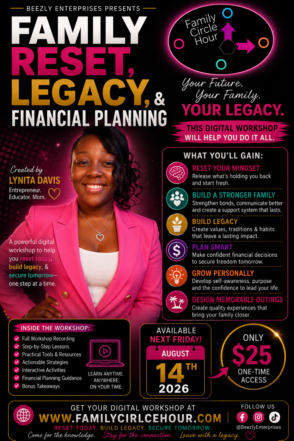 Family Reset: Legacy & Financial Planning Digital Workshop